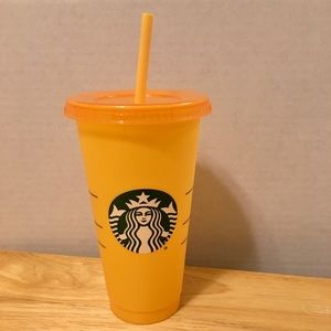 Starbucks Color Changing Cold Cup - 2020 YELLOW